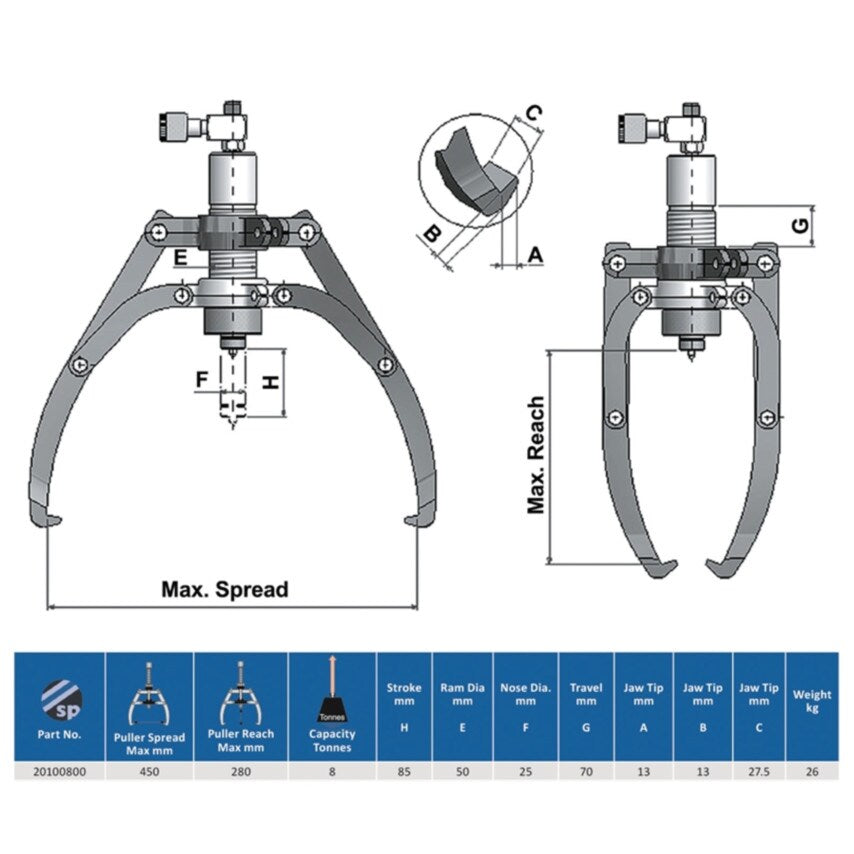 201008 LOADSTAR LITE EASY PULLER 8 TONNE