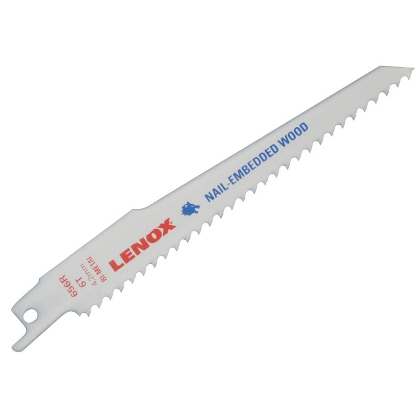 20572-656R Wood Cutting Reciprocating Saw Blades 150mm 6 TPI, Pack of 5