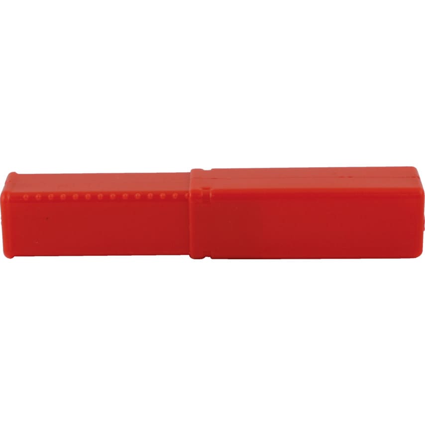 20MM Dia Red Plastic Tube 80-120MM Length (Pk-50)