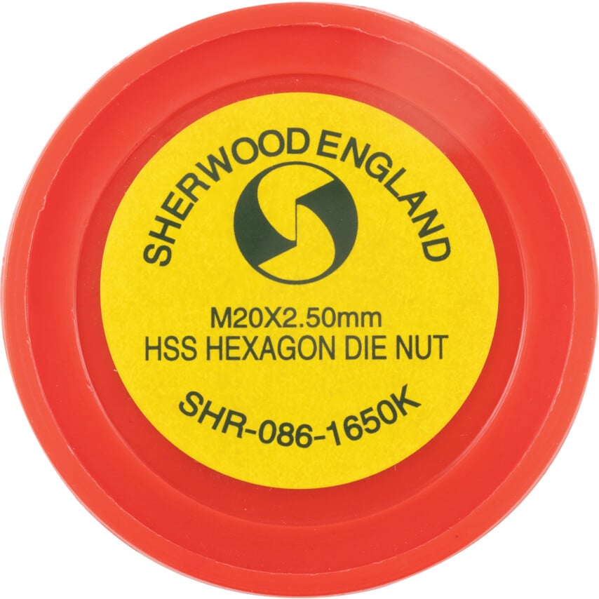 20X2.50MM HSS Hexagon Die Nut