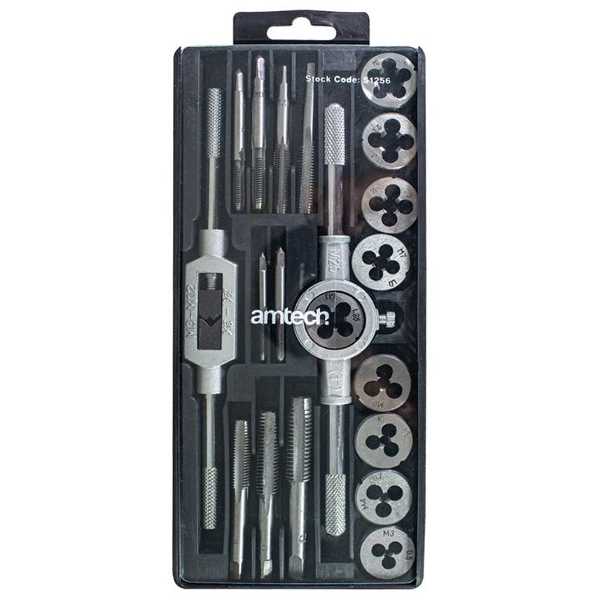 20 Piece Metric Tap and Die Set