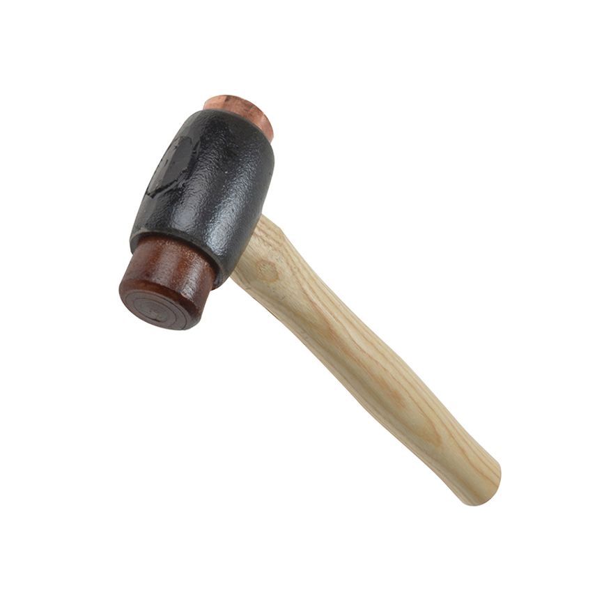 210 Copper / Hide Hammer Size 1 (32mm) 710g THO210