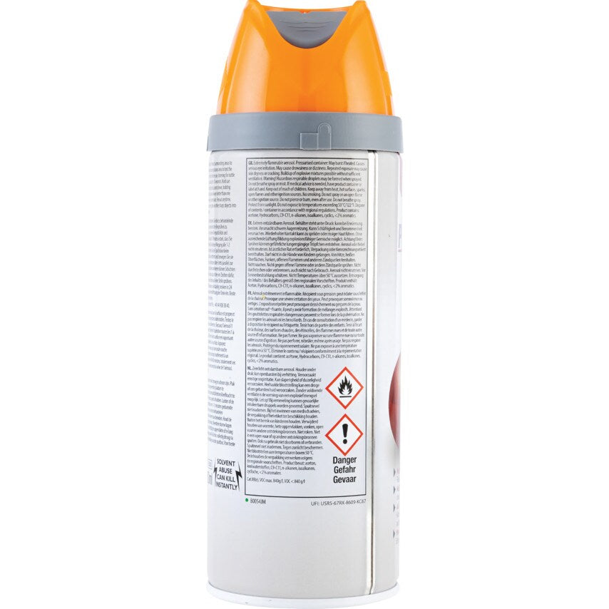 21106 Twist & Spray Gloss Orange Aerosol Paint - 400ML