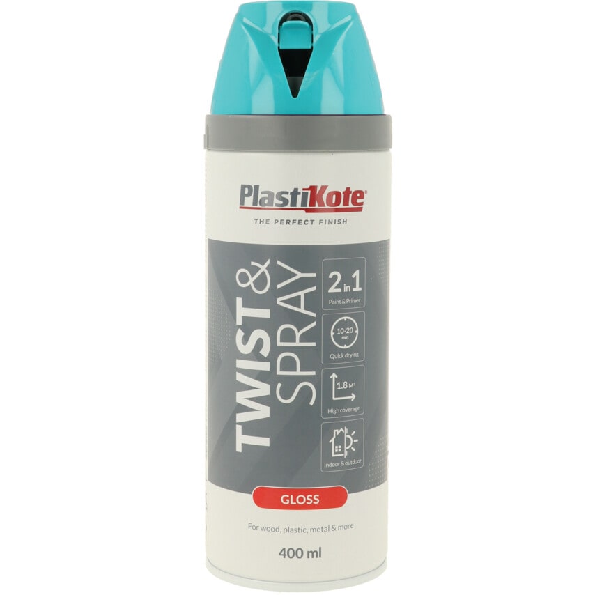 21117 Twist & Spray Gloss Exotic Sea Aerosol Paint - 400ML