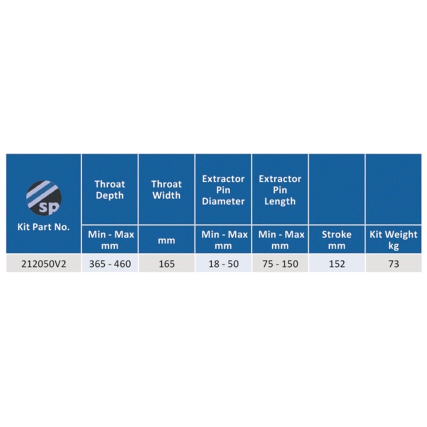 212050V2 OPTARE KING PIN KIT V2