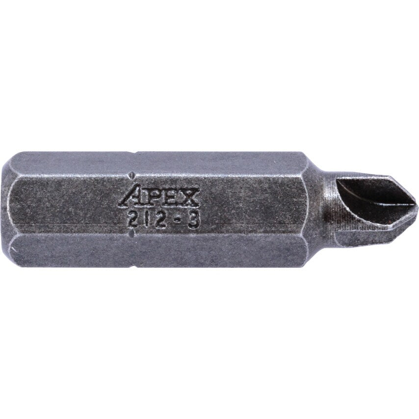 212-3 X 1/4" Hex Insert Bit