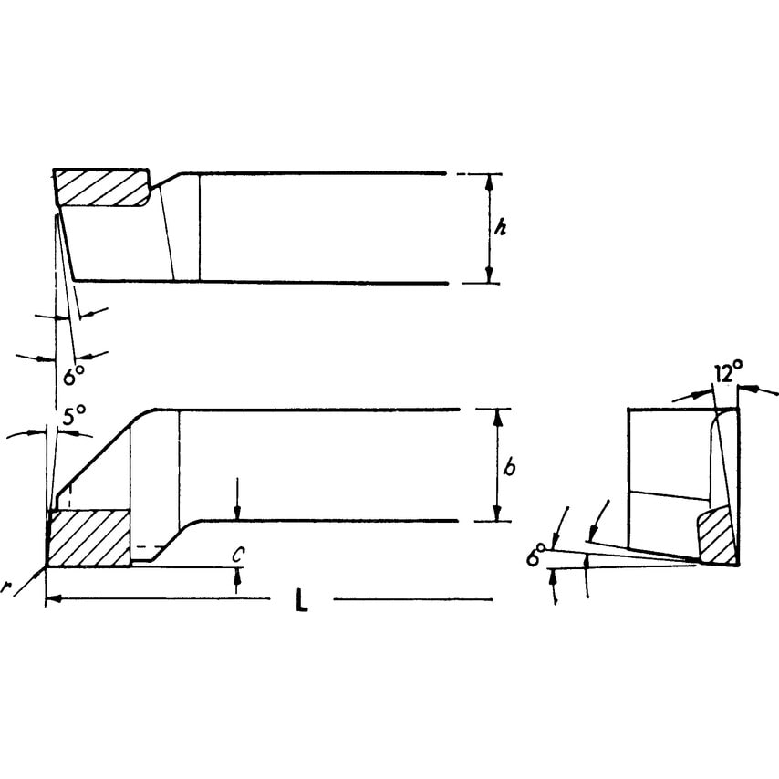 2136 P40 Brazed Tool