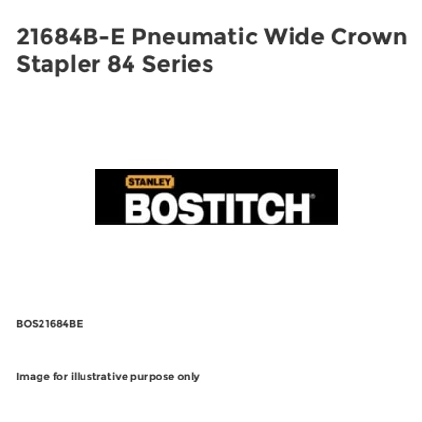 21684B-E Pneumatic Wide Crown Stapler 84 Series