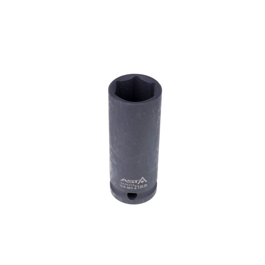 21mm 1/2" Drive Deep Impact Socket 6 Point (6PT) Heavy Duty 78mm Length