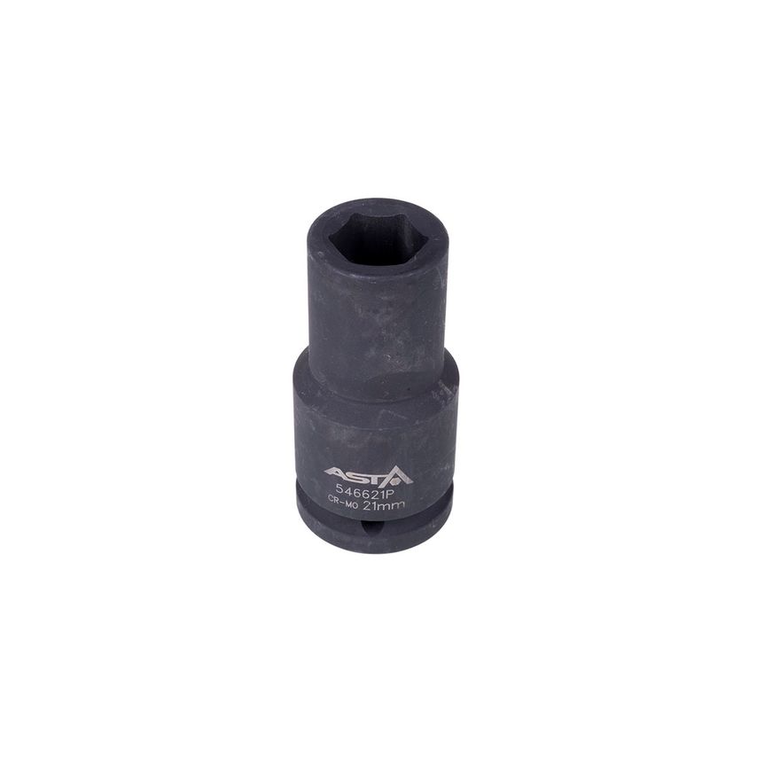 21mm 3/4" Drive Long Impact Socket 6 Point (6PT) Heavy Duty 90mm Length
