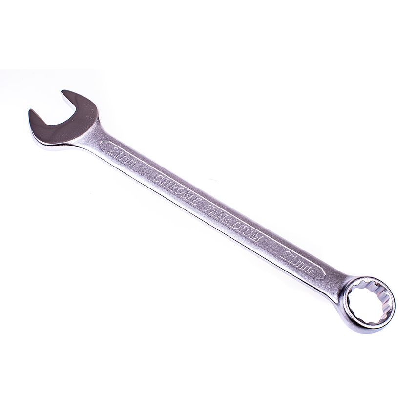 21mm Combination Spanner Wrench Metric 12 Point (12PT) Ring 250mm Long