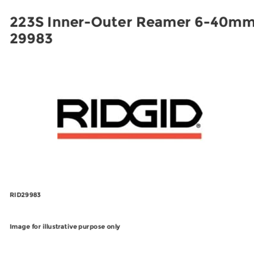 223S Inner-Outer Reamer 6-40mm 29983