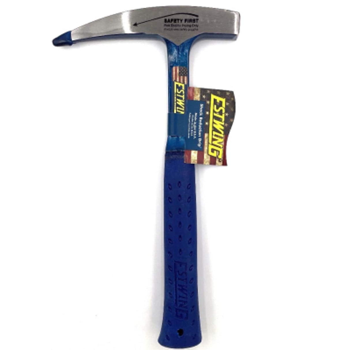 22OZ 330mm Long Pointed Tip Rock Pick with Vinyl Grip E3/22P