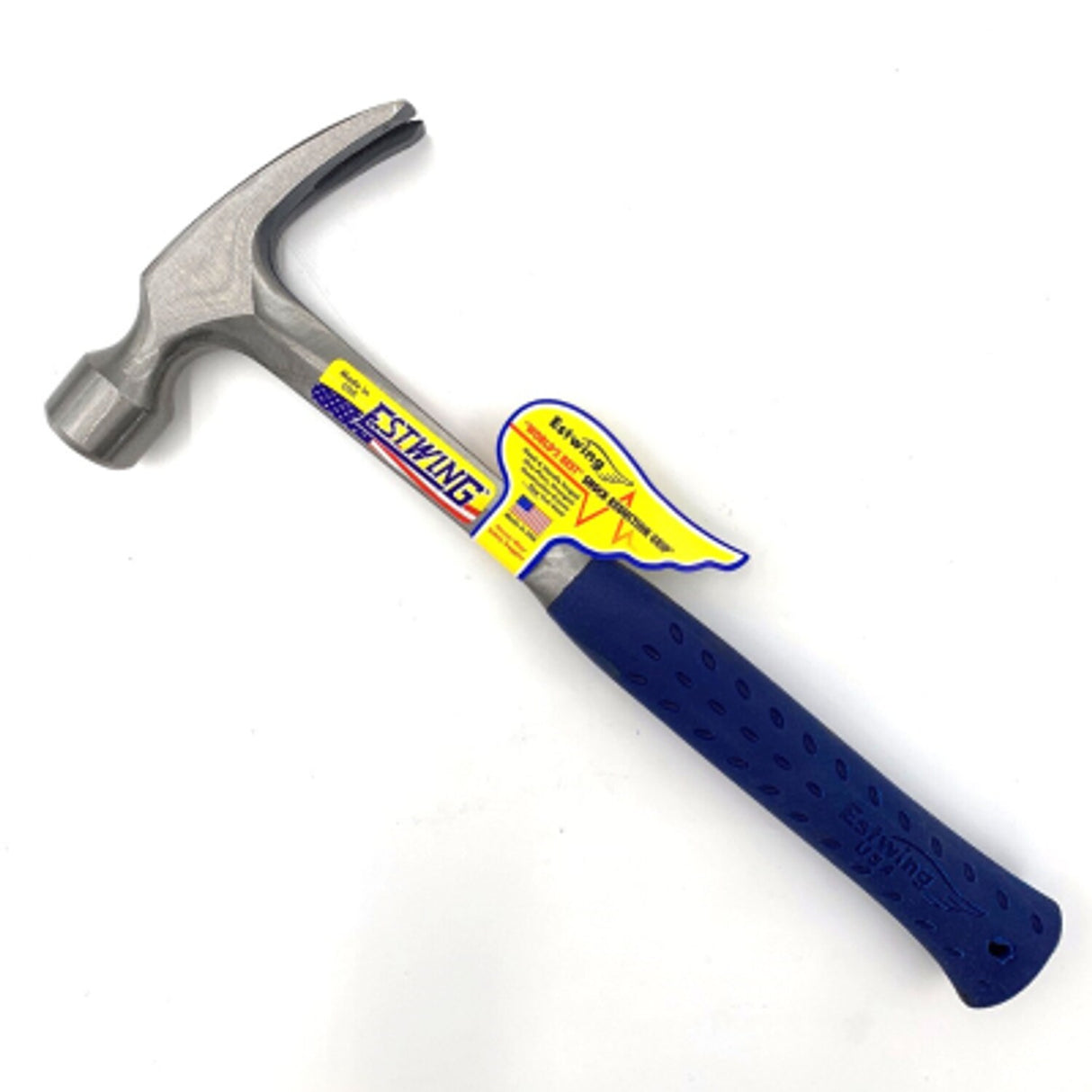 22OZ Smooth Face Straight Claw Framing Hammer with Vinyl Grip E3/22SR