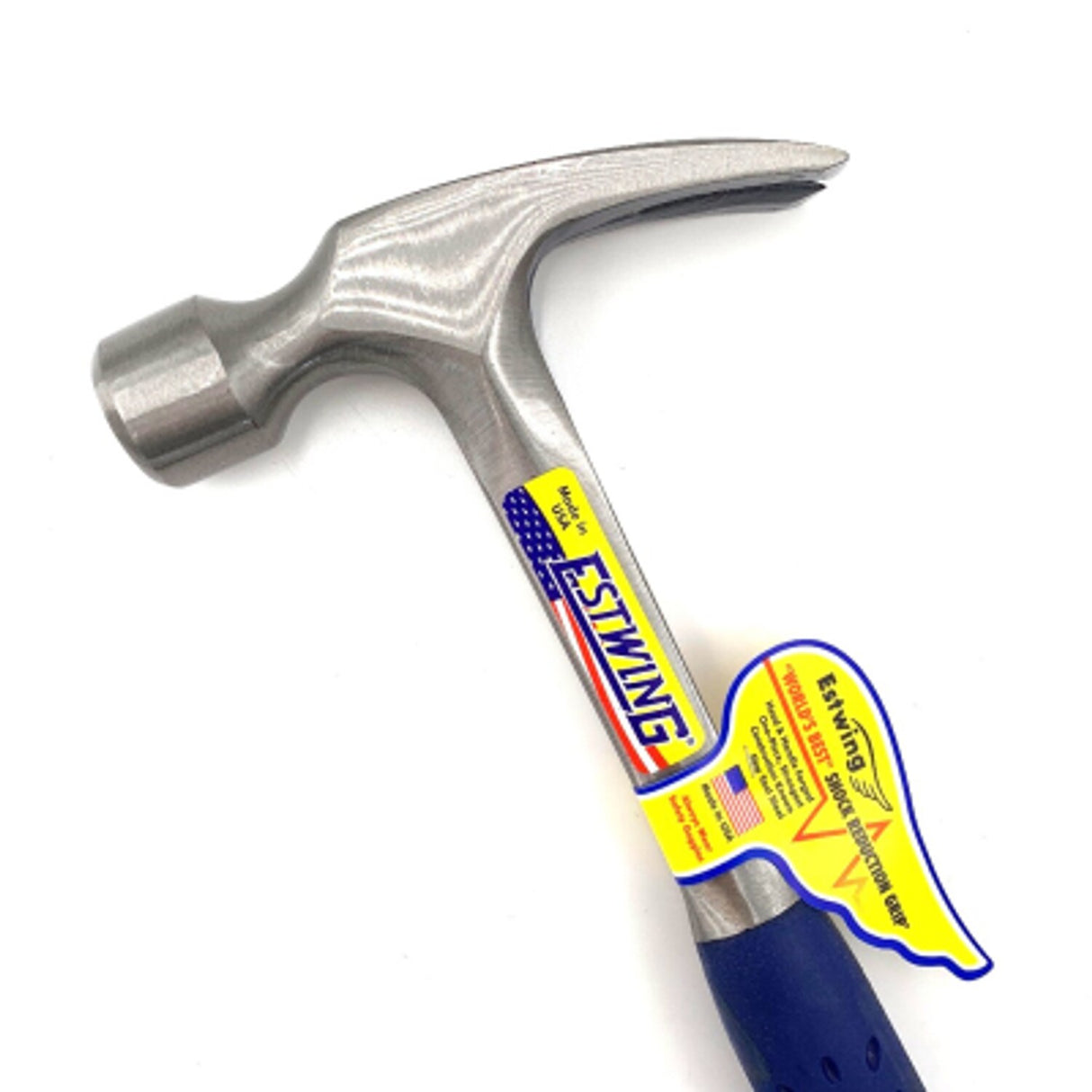 22OZ Smooth Face Straight Claw Framing Hammer with Vinyl Grip E3/22SR