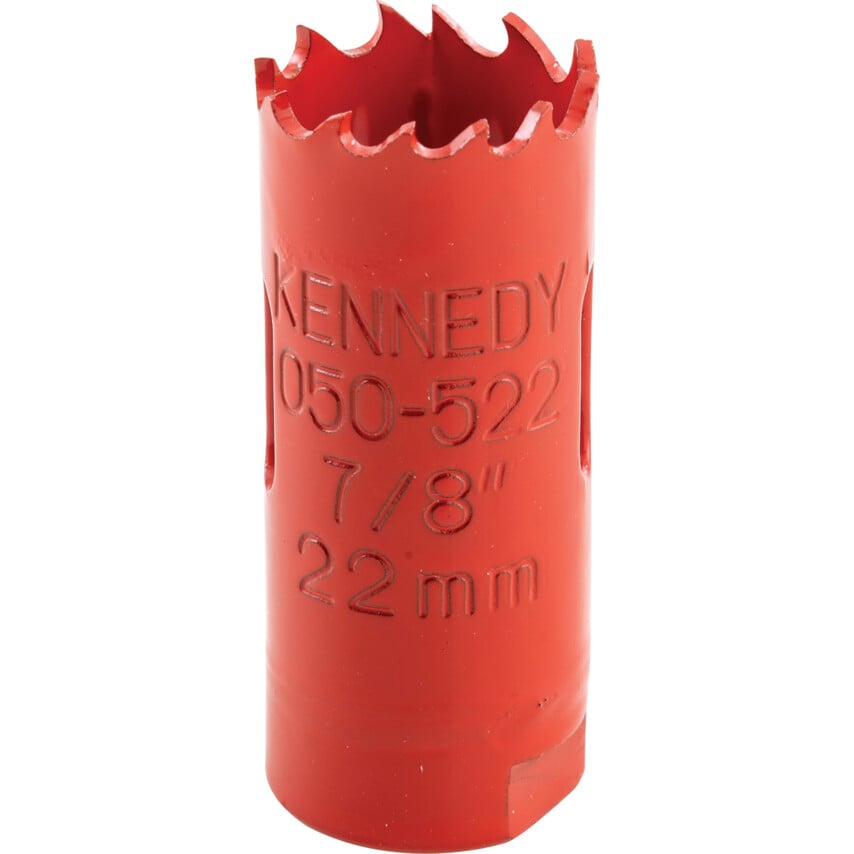 22mm Diameter (7/8") Bi-Metal V/P Holesaw