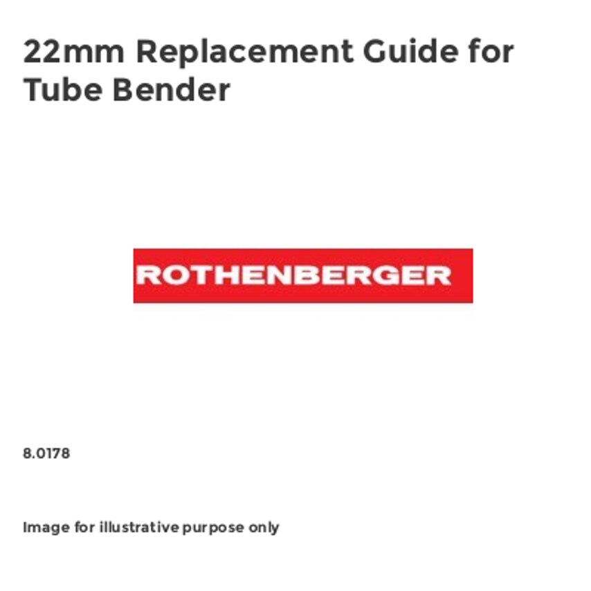 22mm Replacement Guide for Tube Bender