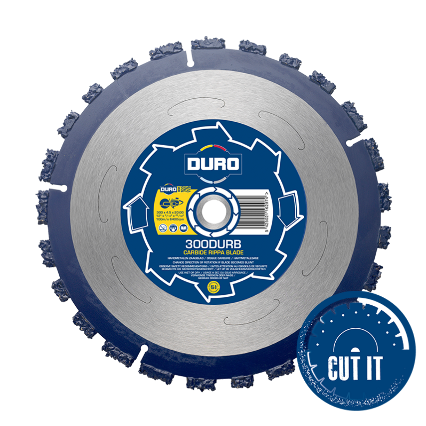 230 x 22.2mm Carbide Rippa - Multi Use