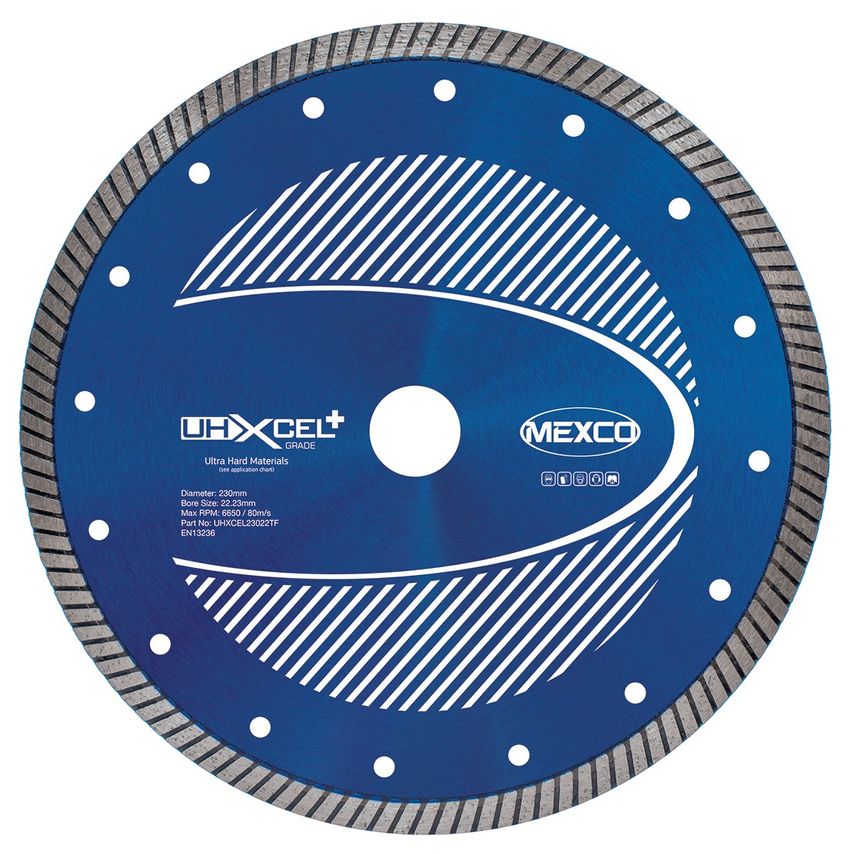 230mm UHXCEL+ Porcelain Diamond Blade
