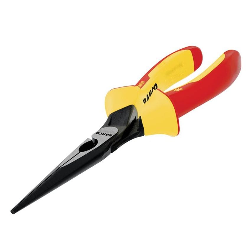 2430S ERGO Insulated Long Nose Pliers 140mm (5.1/2in) BAH2430S140