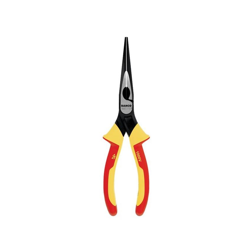 2430S ERGO Insulated Long Nose Pliers 140mm (5.1/2in) BAH2430S140