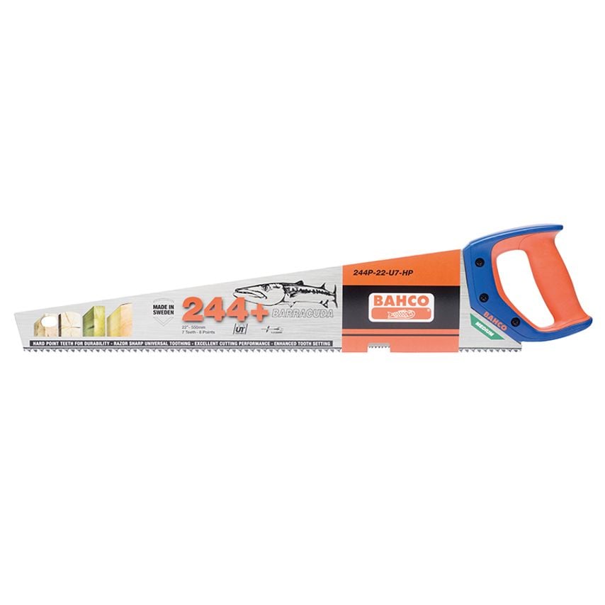244P-22-U7-HP Barracuda Handsaw 550mm (22in) 7 TPI BAH24422PN