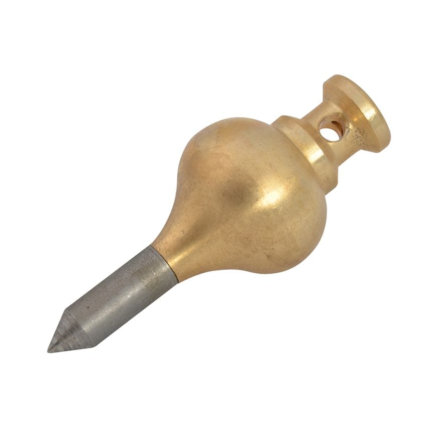 246U Brass Plumb Bob 43g (1.1/2oz) Size 00 MON246