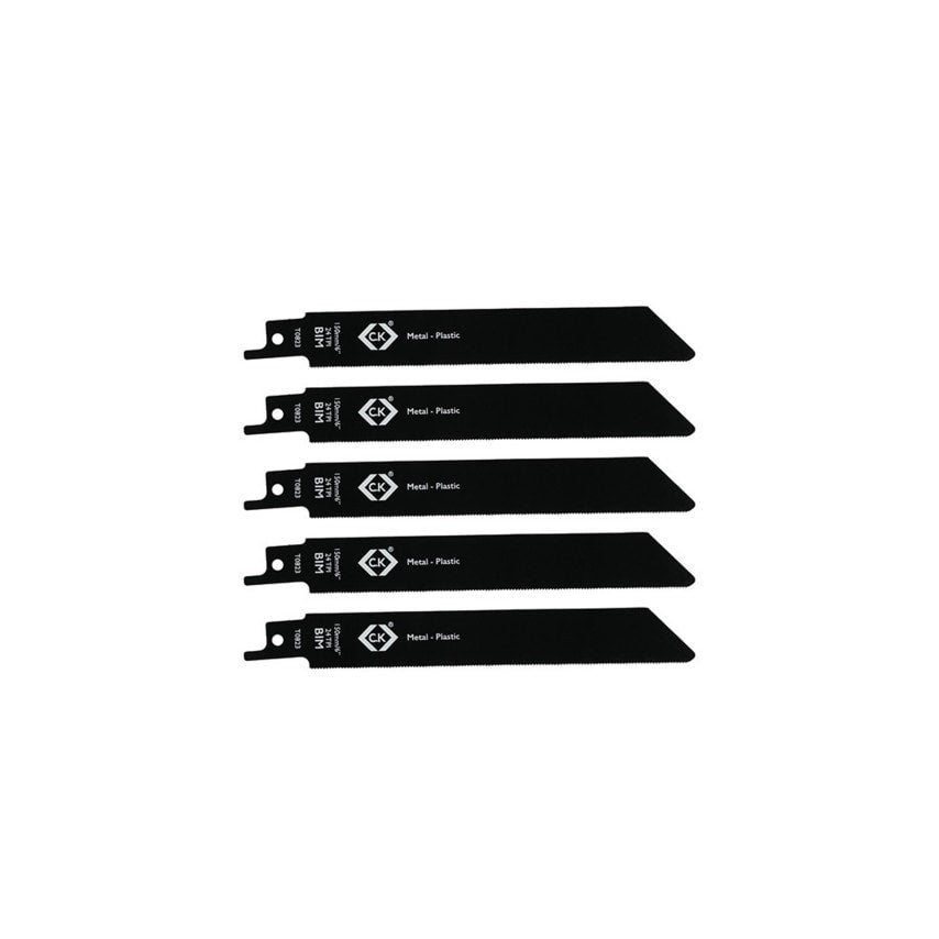 24TPI 150mm Bim Reciprocating Saw Blades (PK-5)