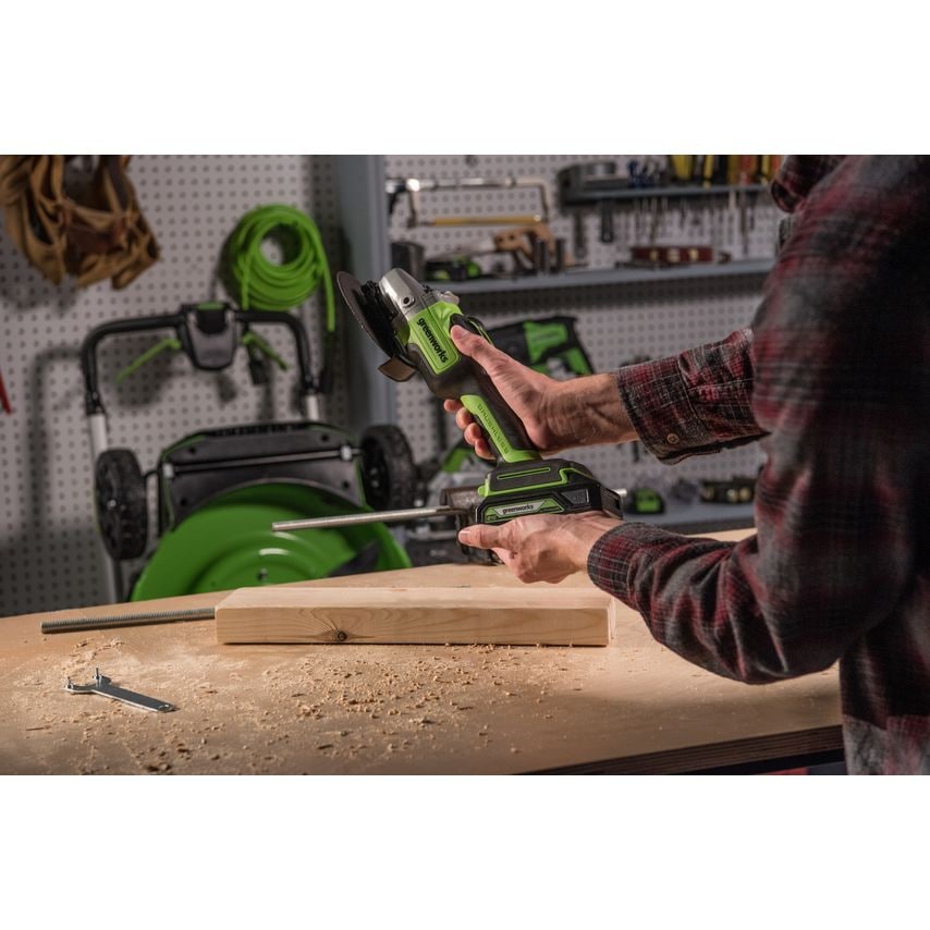 24V Brushless Angle Grinder (Tool Only)