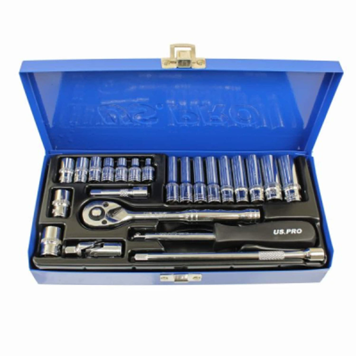 24 Piece 1/4in Dr Metric Socket Set