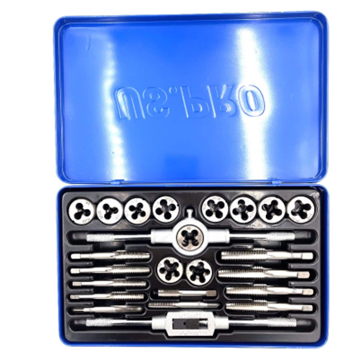 24 Piece Unc/unf Tap and Die Set
