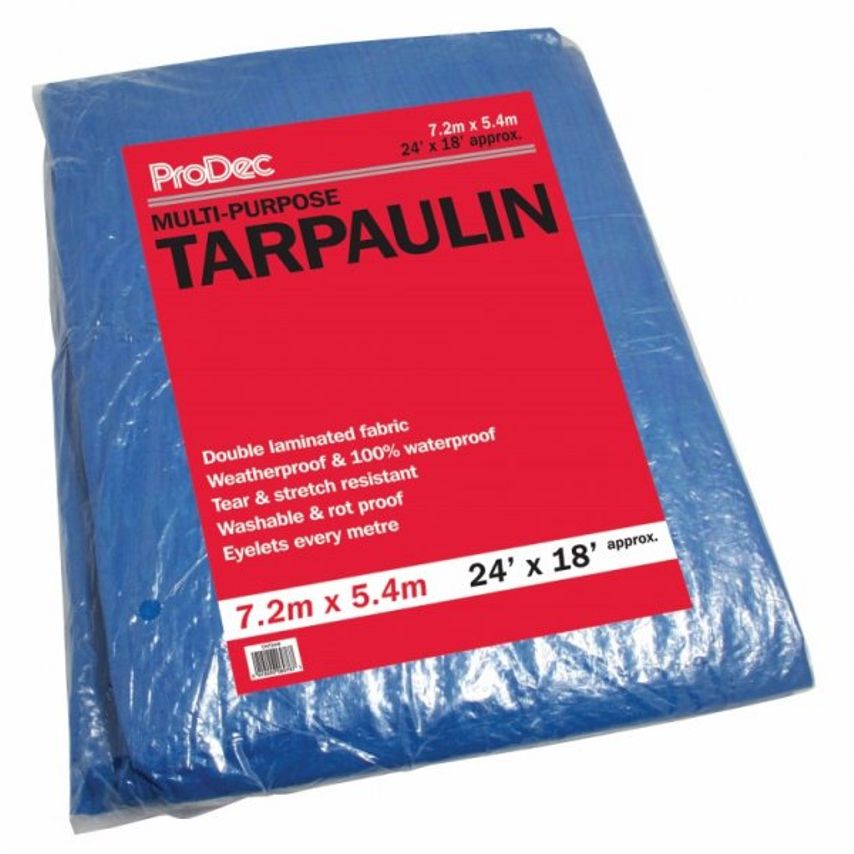 24' X 18' Blue Tarpaulin
