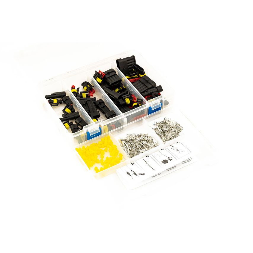 250pc Genuine TE Amp Supaseal Connector Set 1.5mm Wire Waterproof Superseal