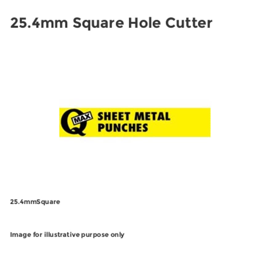 25.4mm Square Hole Cutter