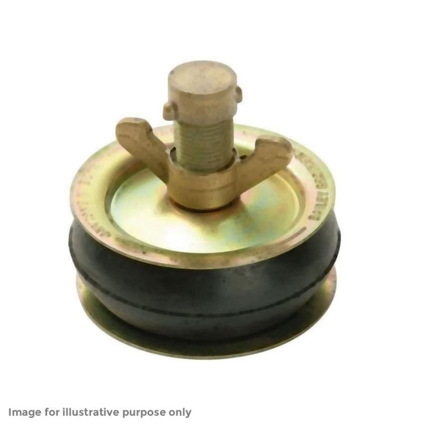 2567 Drain Test Plug 300mm (12in) - Brass Cap