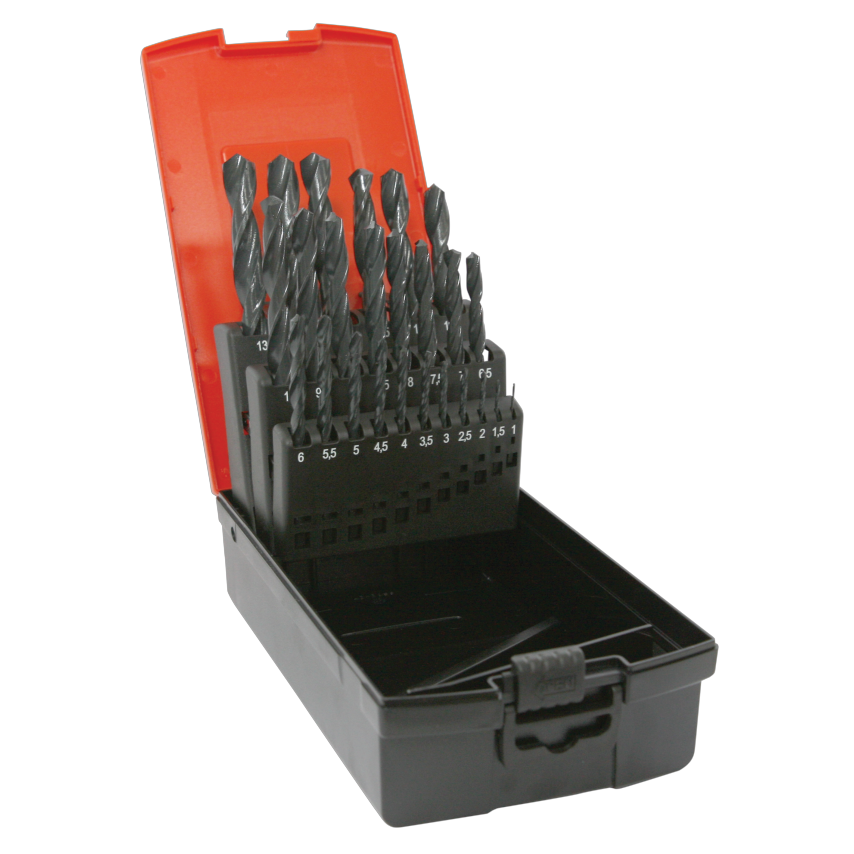 25 Piece HSS Twist Drill Set *