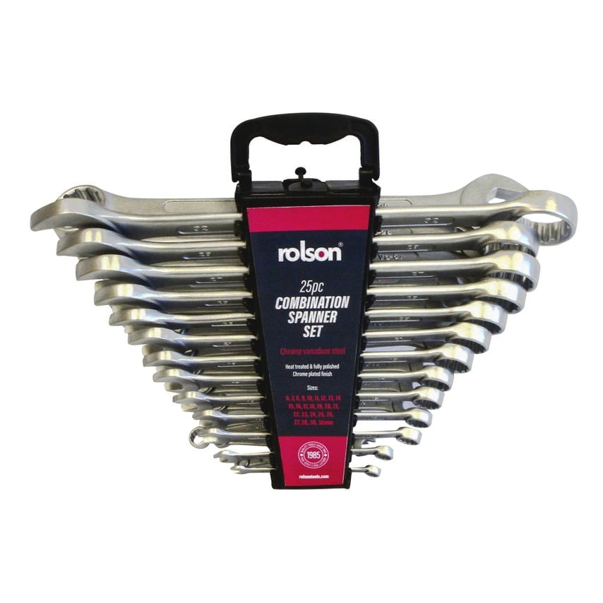 25pc Combination Spanner Set