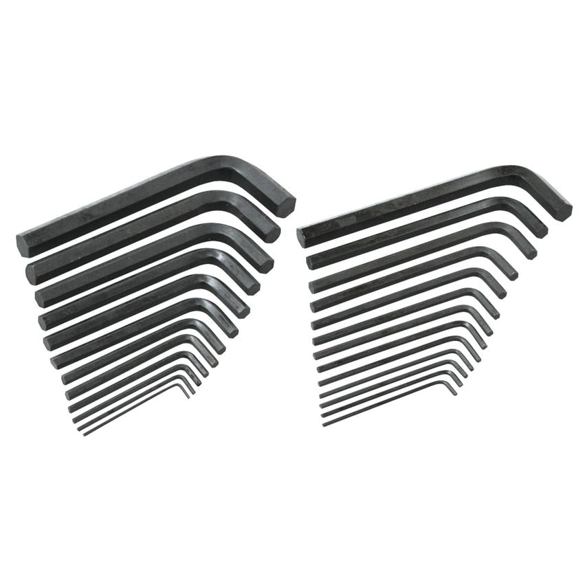 25pc Hex Key Set mm/imp