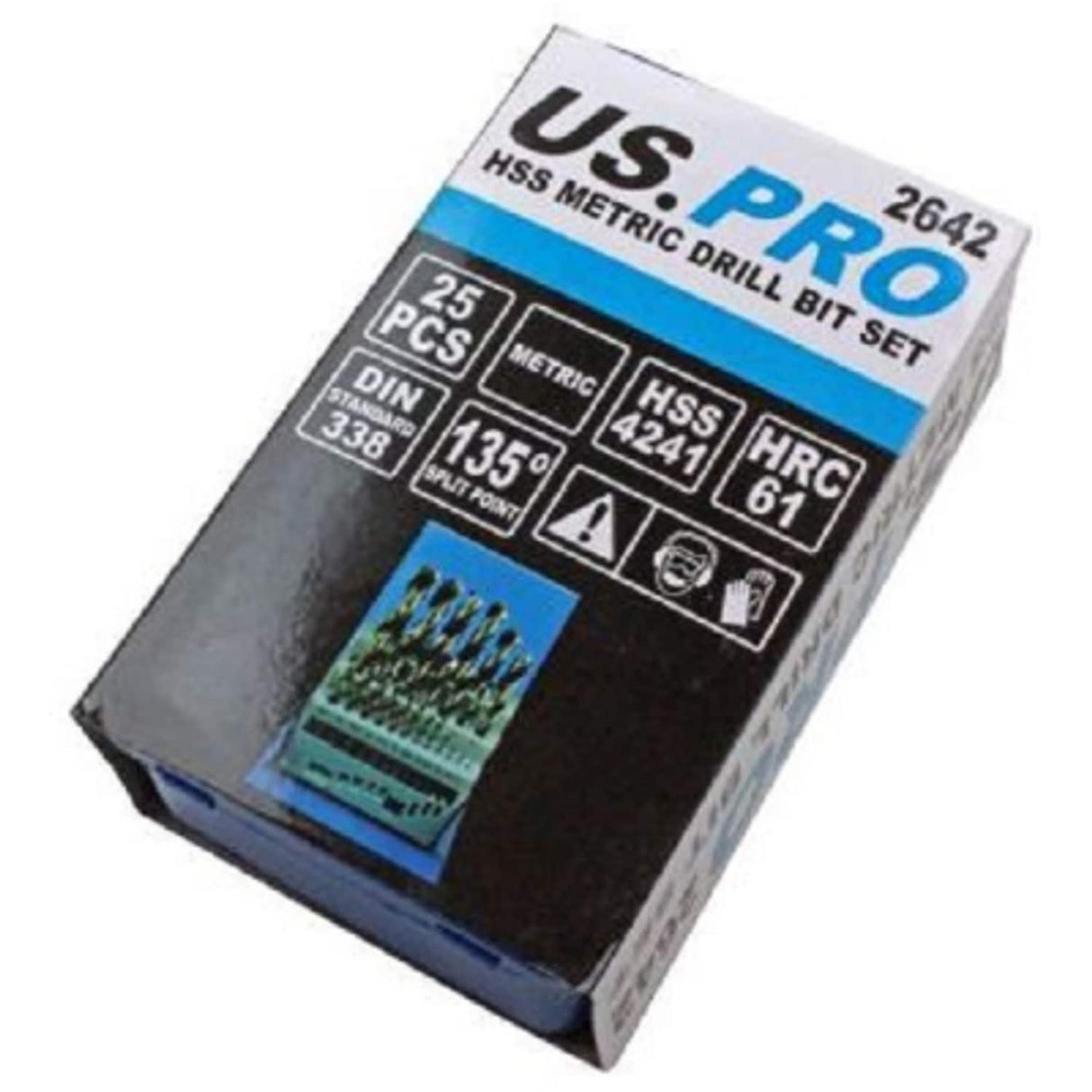 25pce HSS Drill Set 1.0 - 13.0mm