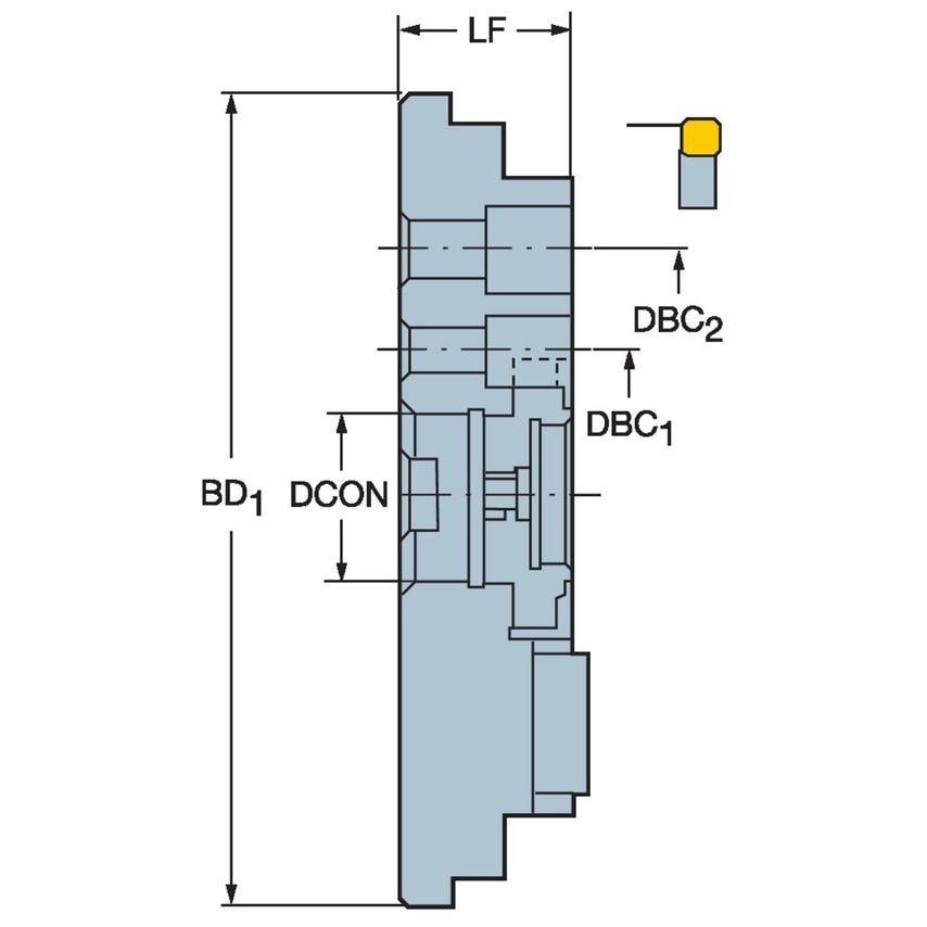 260-450M-1 Face Mill - 10239180