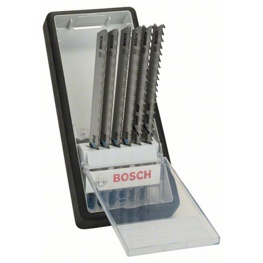 2607010573 6-PC Robust Line JSB Metal Expert Jigsaw Blade Set