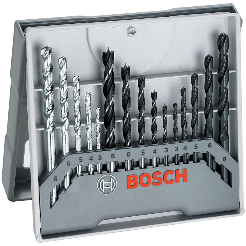 2607017038 15 Piece X Pro Line Mixed Drill Bit Set