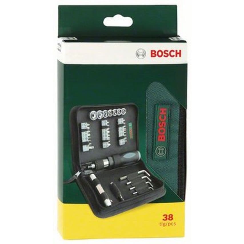 2607019506 38 Piece Screwdriver Bit Set with Sockets