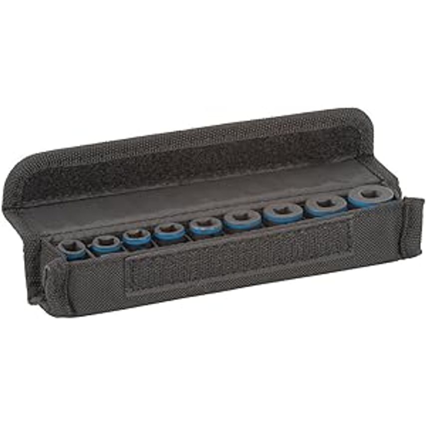 2608551096 9 Piece 1/4" 25mm Impact Socket Set