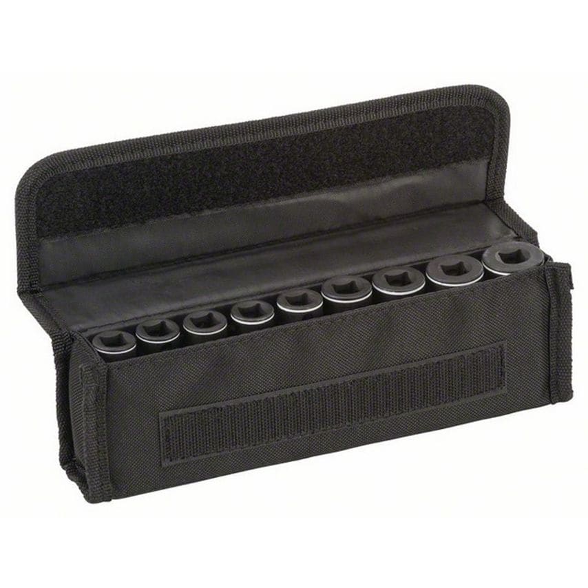 2608551099 9 Piece 3/8" 60mm Impact Socket Set