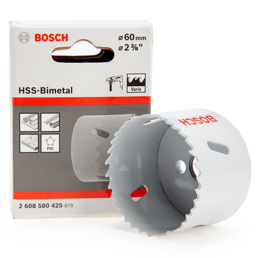 2608580425 HSS-Bimetal Hole Saw 2. 3/8" - 60mm Diameter