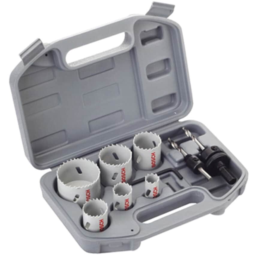 2608580804 9 Piece Electricians Holesaw Set