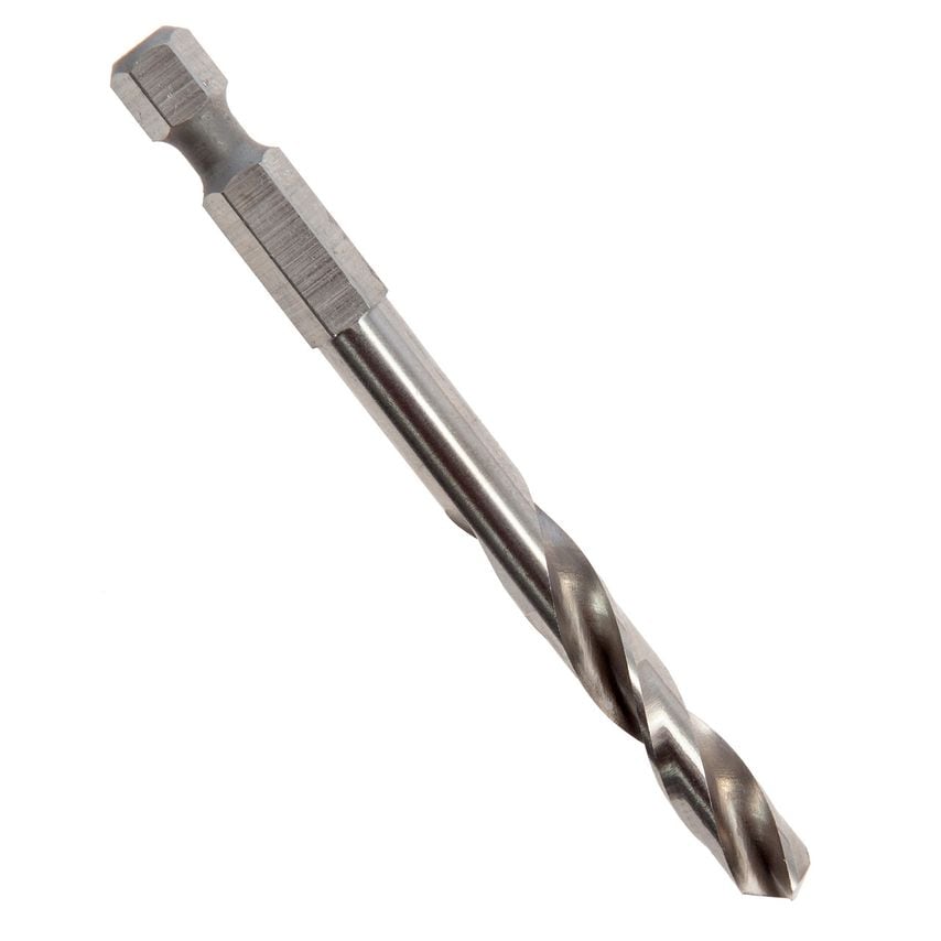 2608584676 HSS-G Hole Saw Pilot Drill 6.35mm X 38mm X 80mm 1/4in Hex Shank