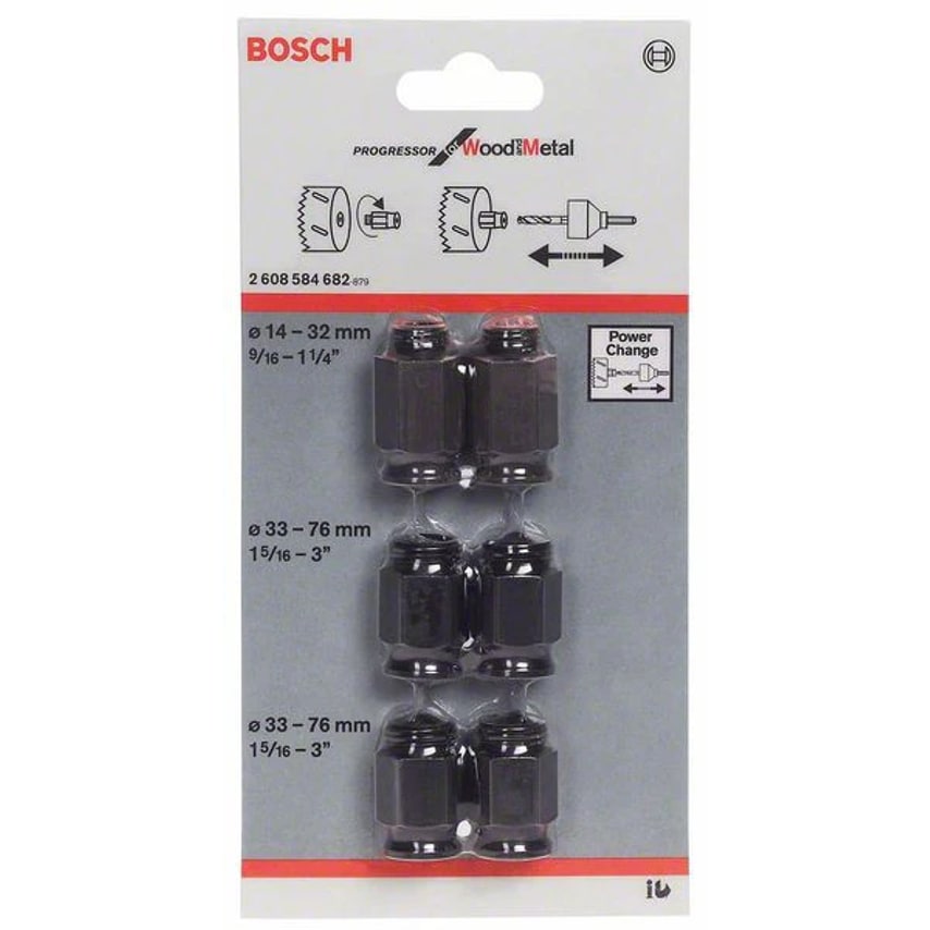 2608584682 6 Piece Extension Adapter Set
