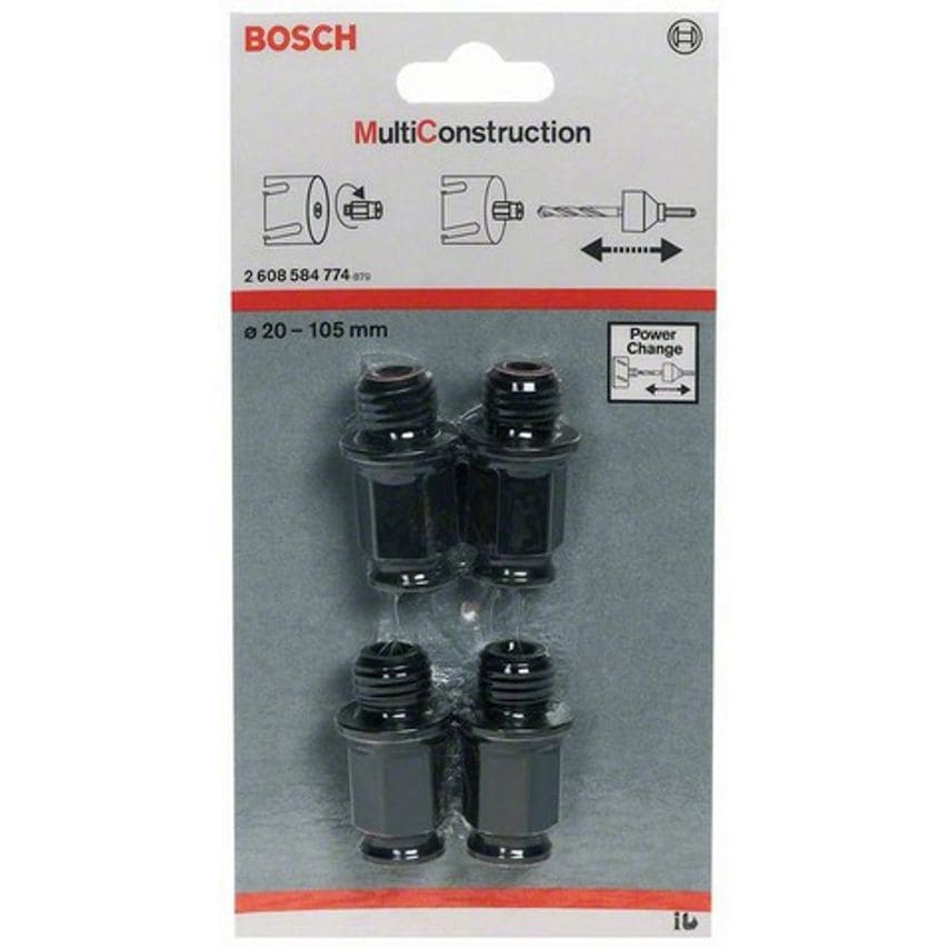 2608584774 4-PC 20-105mm Holesae Adapter Set
